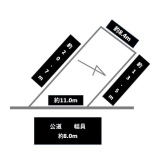 北郷1-11-地型図